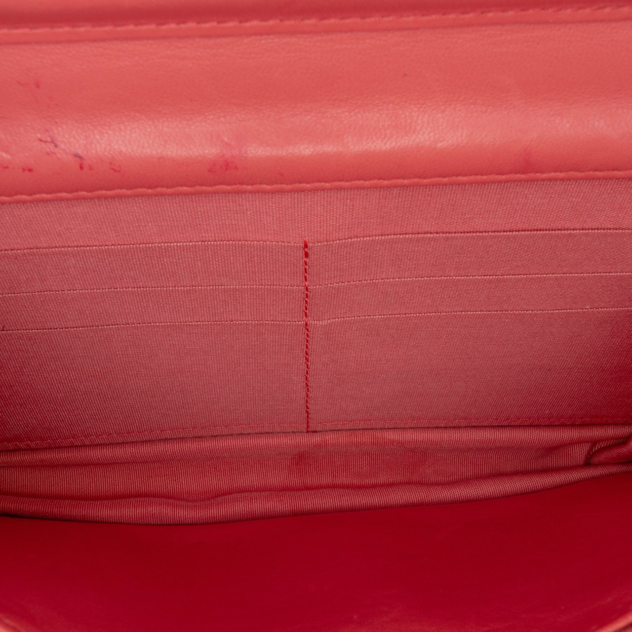 Chanel Lambskin Boy Wallet On Chain Roze