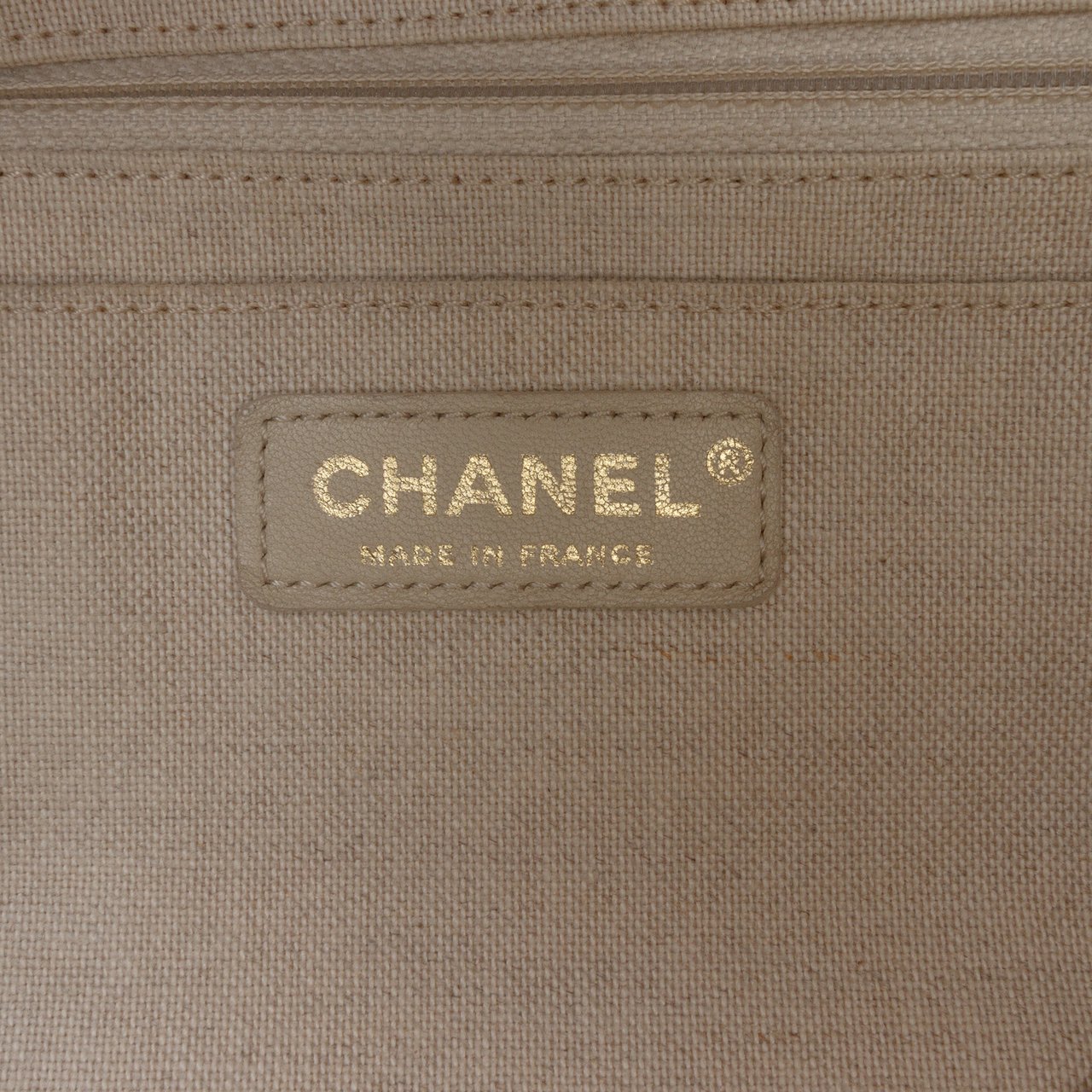 Chanel Canvas Floral Shopping Tote Bruin