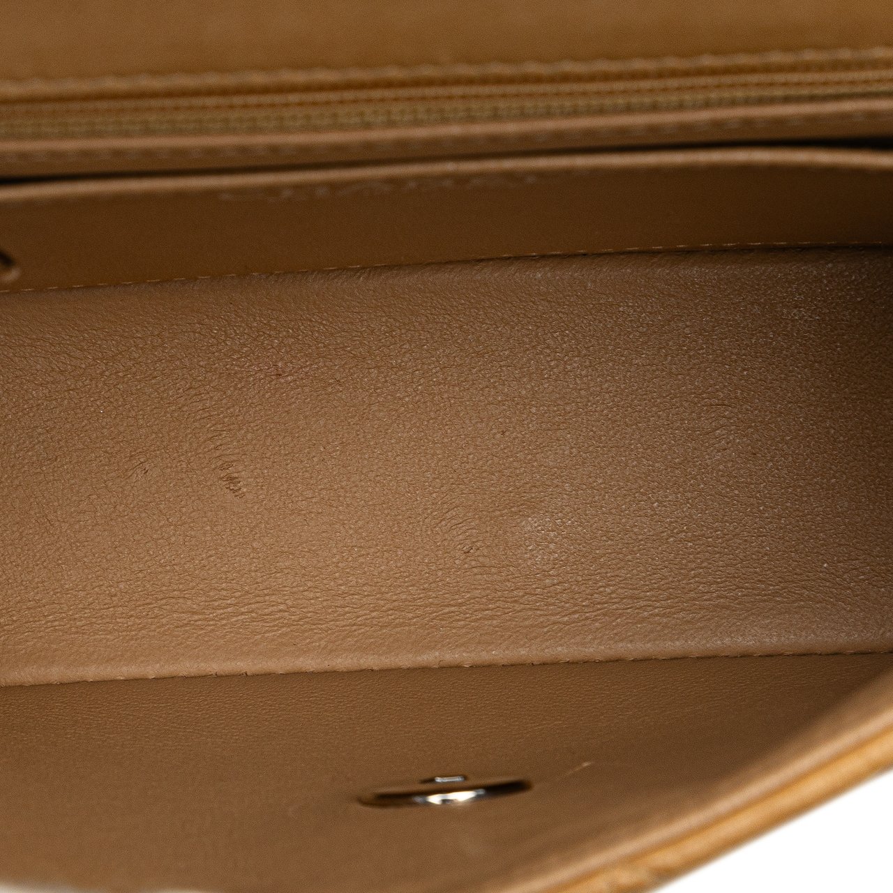 Chanel Mini Square Classic Lambskin Single Flap Bruin