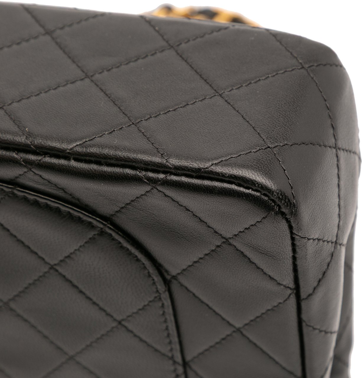 Chanel Small Classic Lambskin Double Flap Zwart