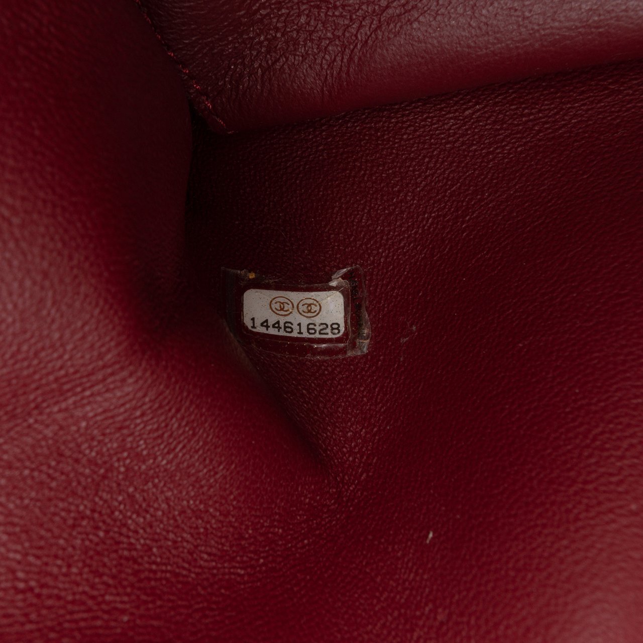 Chanel CC Crackled Glazed Calfskin Accordion Flap Blauw