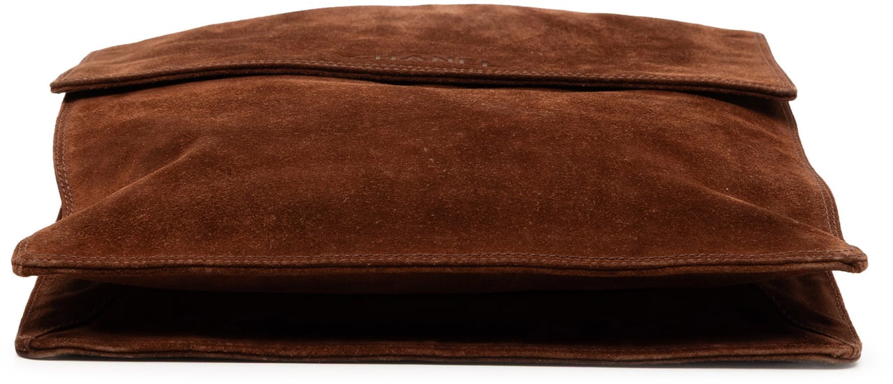 Chanel Suede Crossbody Bruin