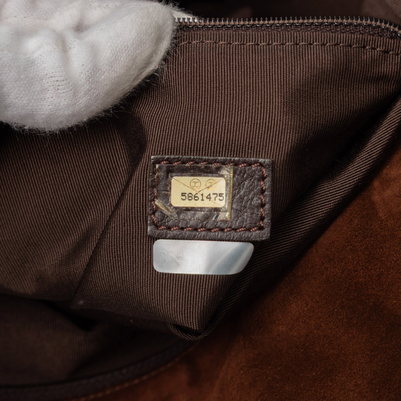 Chanel Suede Crossbody Bruin