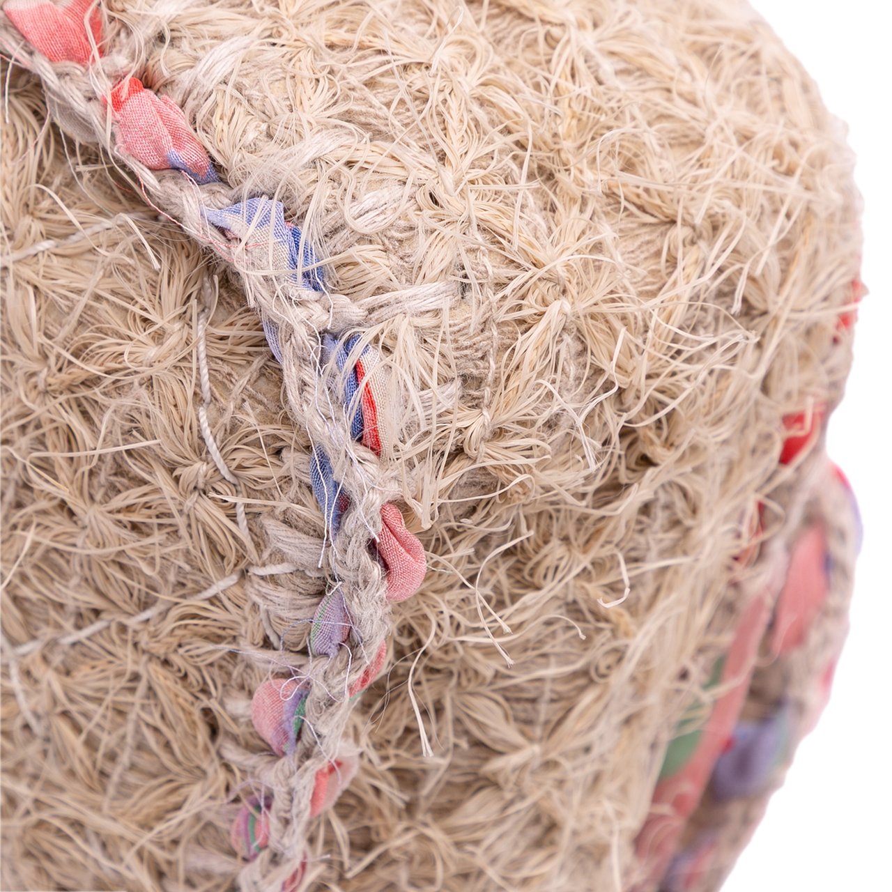 Chanel CC Straw Country Flap Bruin