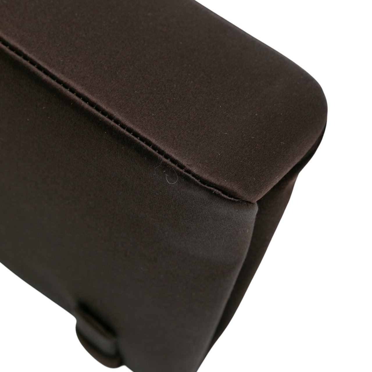 Chanel CC Satin Handbag Bruin