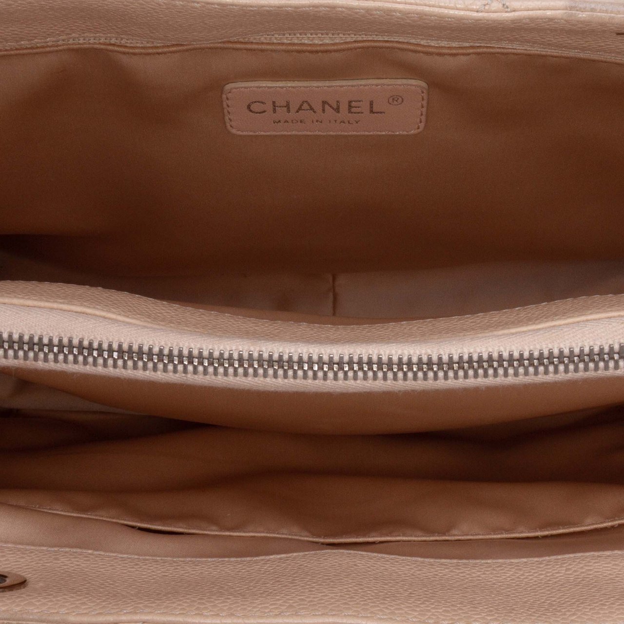 Chanel Caviar Grand Shopping Tote Bruin