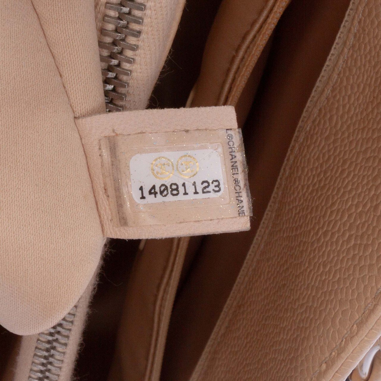 Chanel Caviar Grand Shopping Tote Bruin