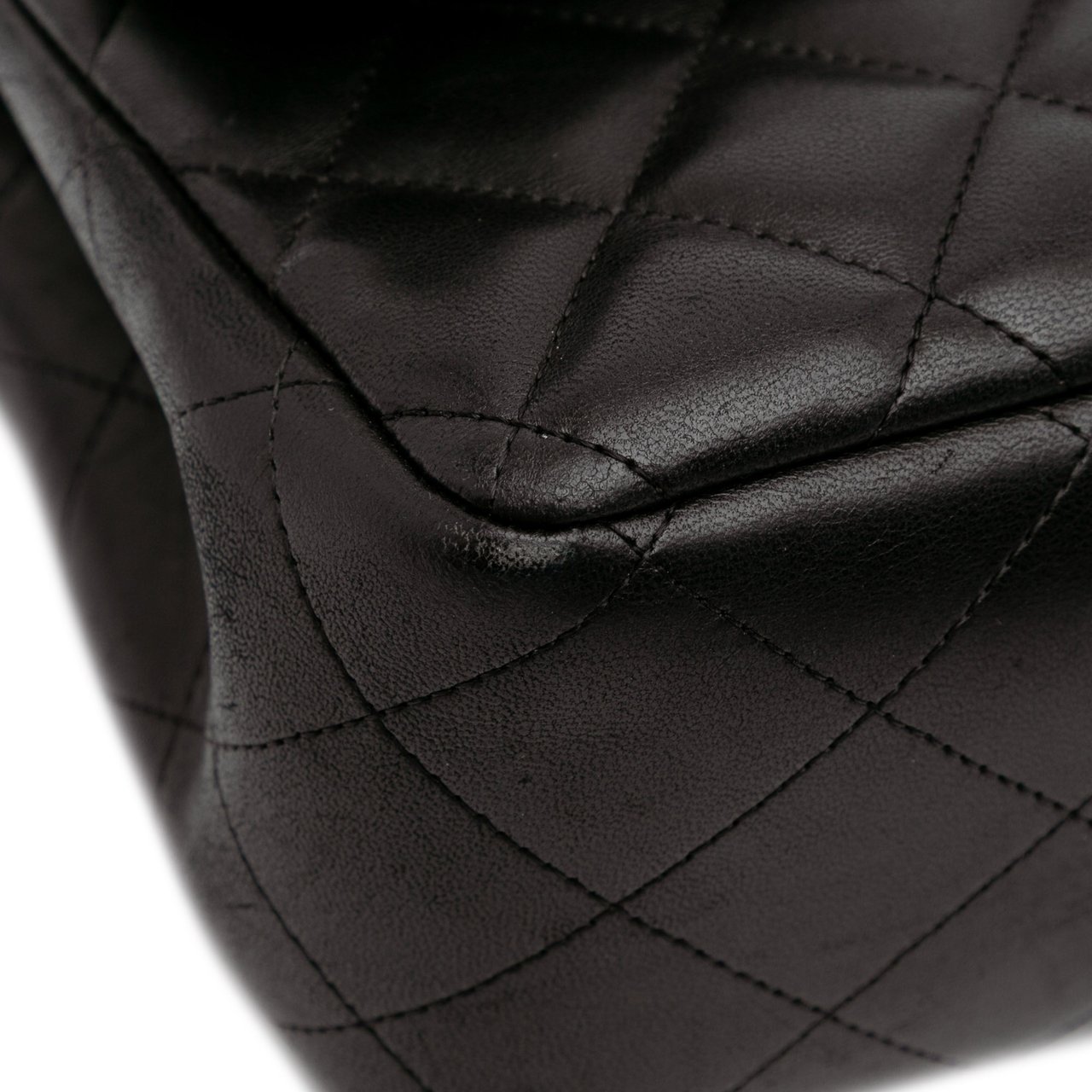 Chanel Jumbo Classic Lambskin Double Flap Zwart