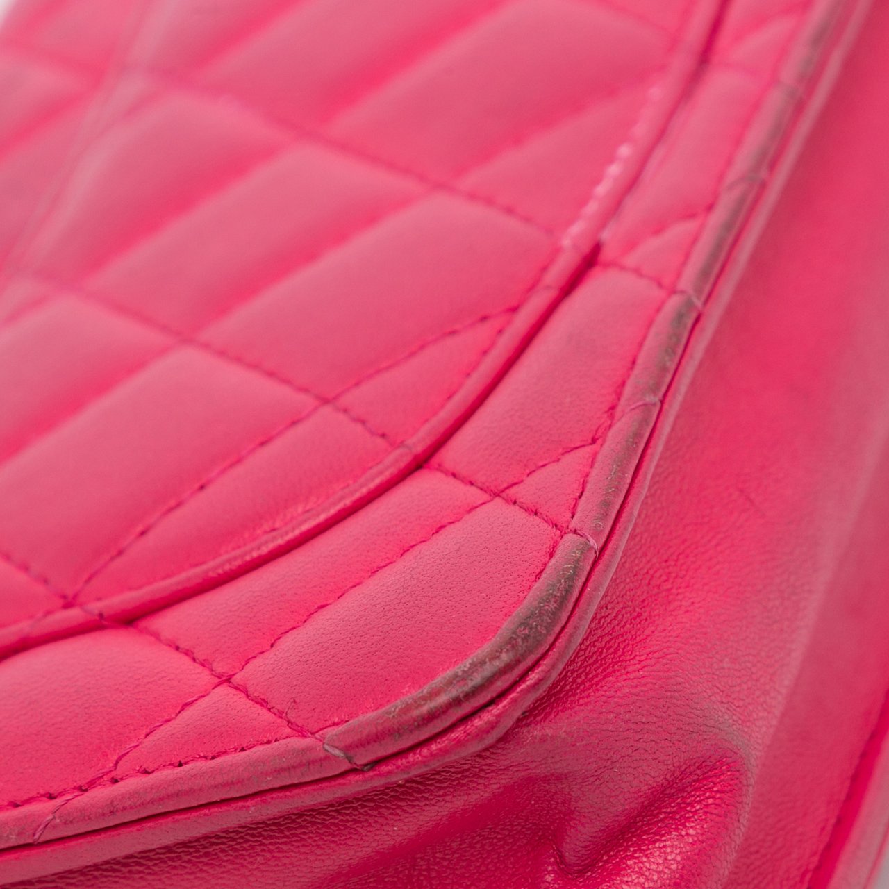 Chanel Classic Lambskin Wallet on Chain Roze