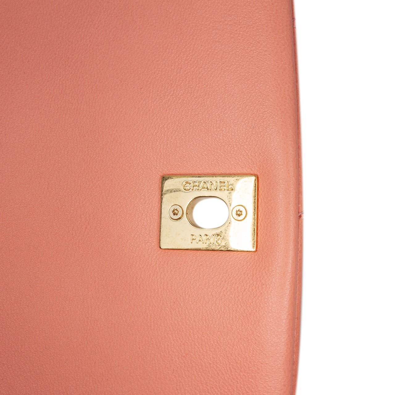 Chanel Small Lambskin Color Match Flap Roze