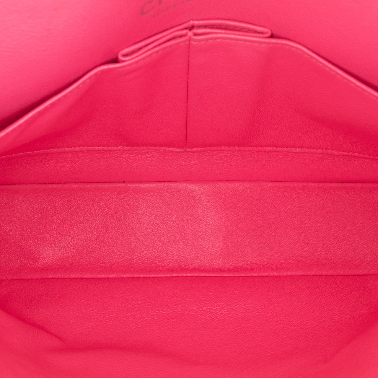 Chanel Medium Classic Jersey Double Flap Roze