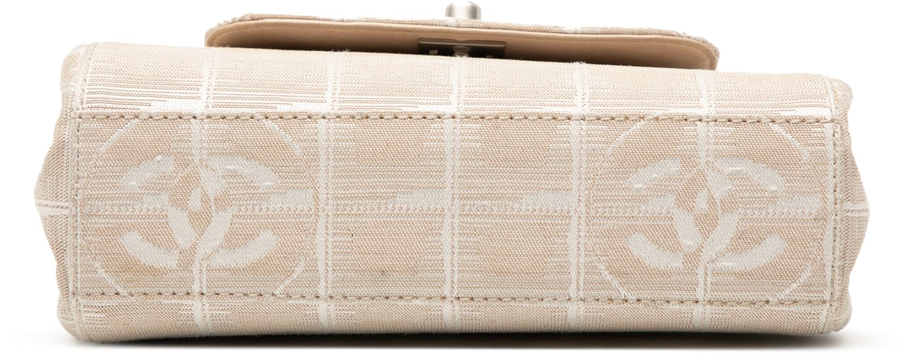 Chanel Mini New Travel Line Nylon Accordion Flap Bruin