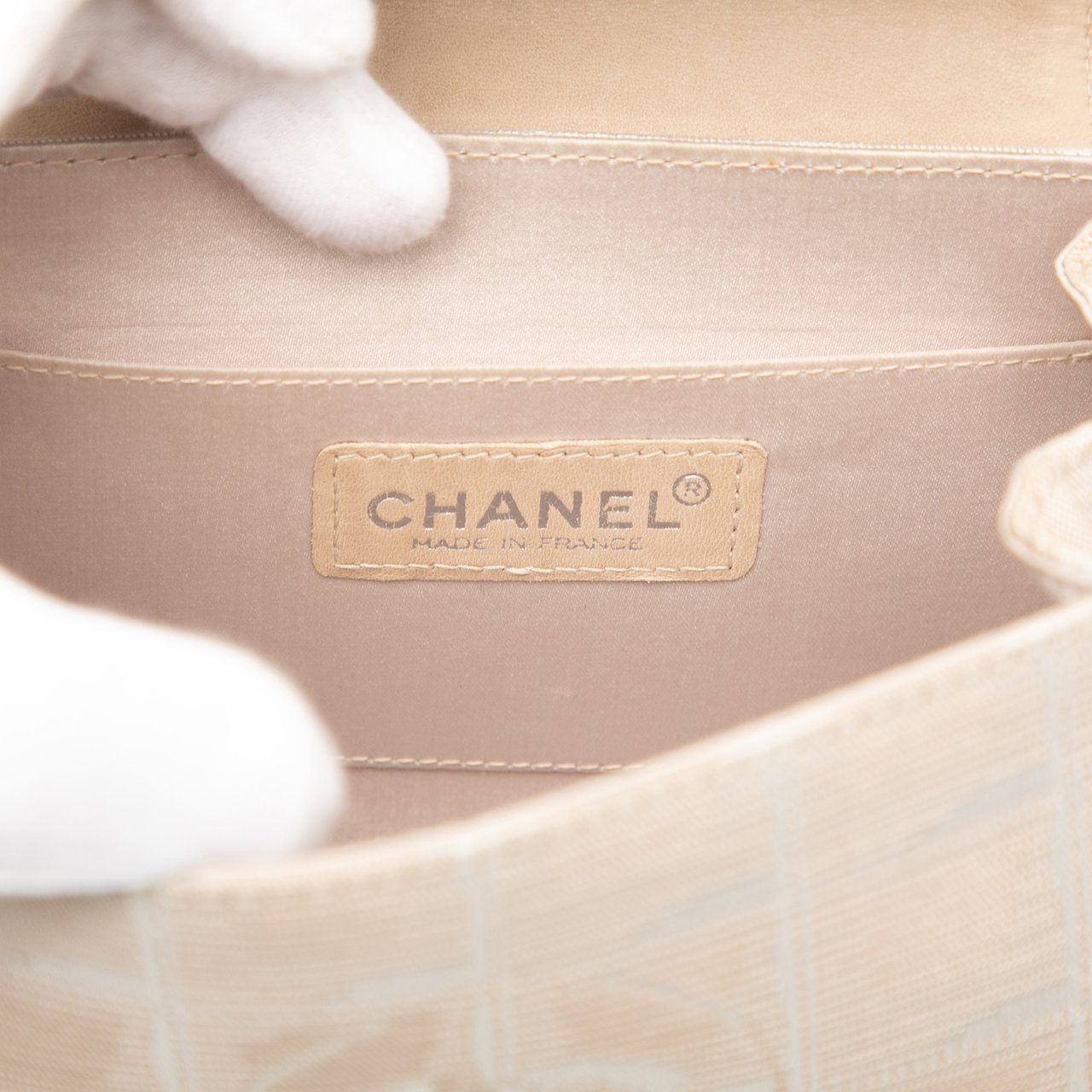 Chanel Mini New Travel Line Nylon Accordion Flap Bruin