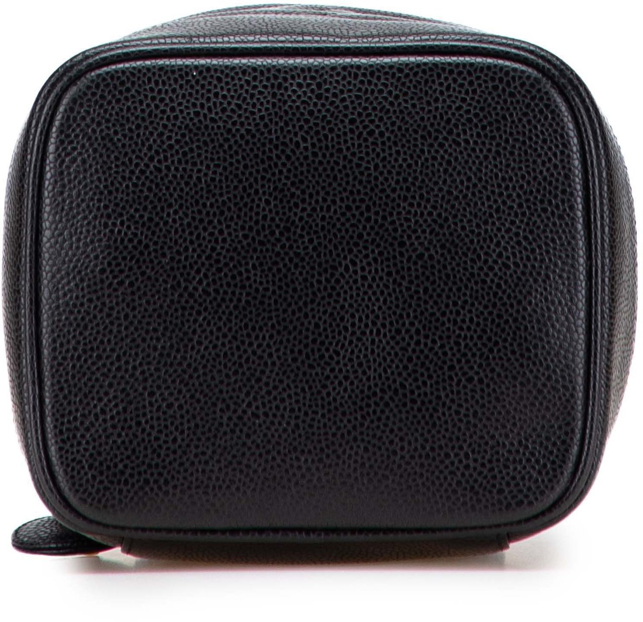 Chanel CC Caviar Vanity Case Zwart