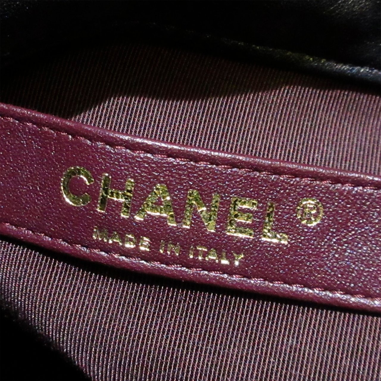 Chanel CC Bucket Zwart