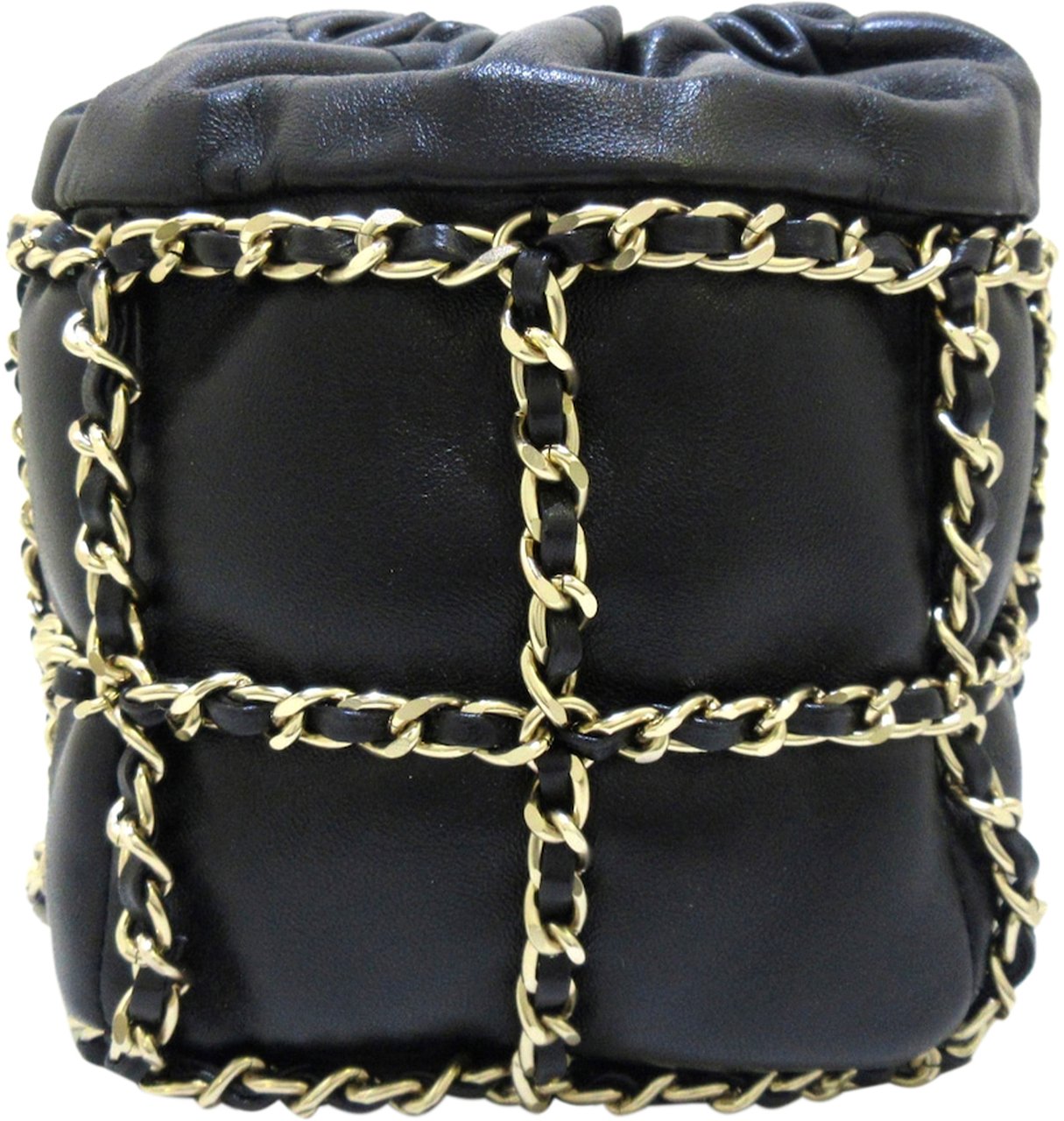 Chanel CC Bucket Zwart