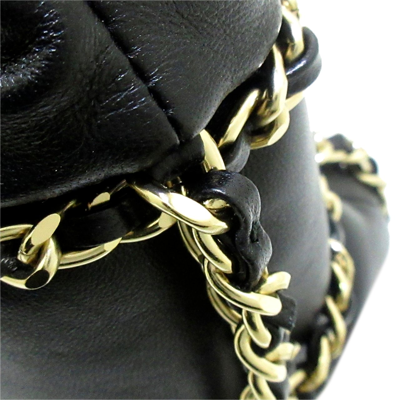 Chanel CC Bucket Zwart