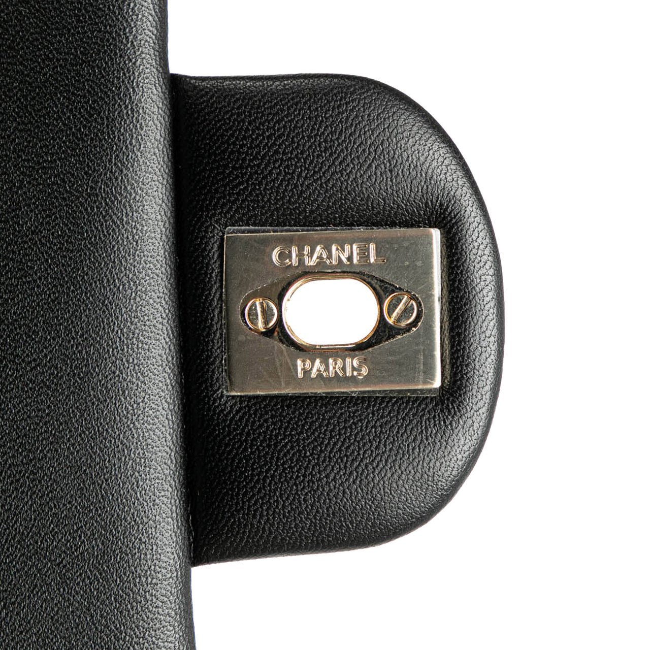 Chanel Mini Square Lambskin Resin Crystal Monacoco Flap Zwart