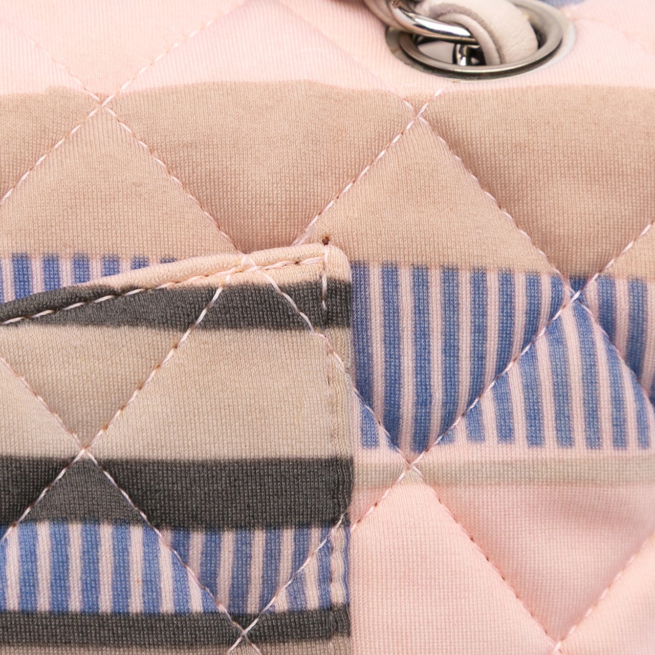 Chanel Small Quilted Jersey Ocean Drive Flap Roze