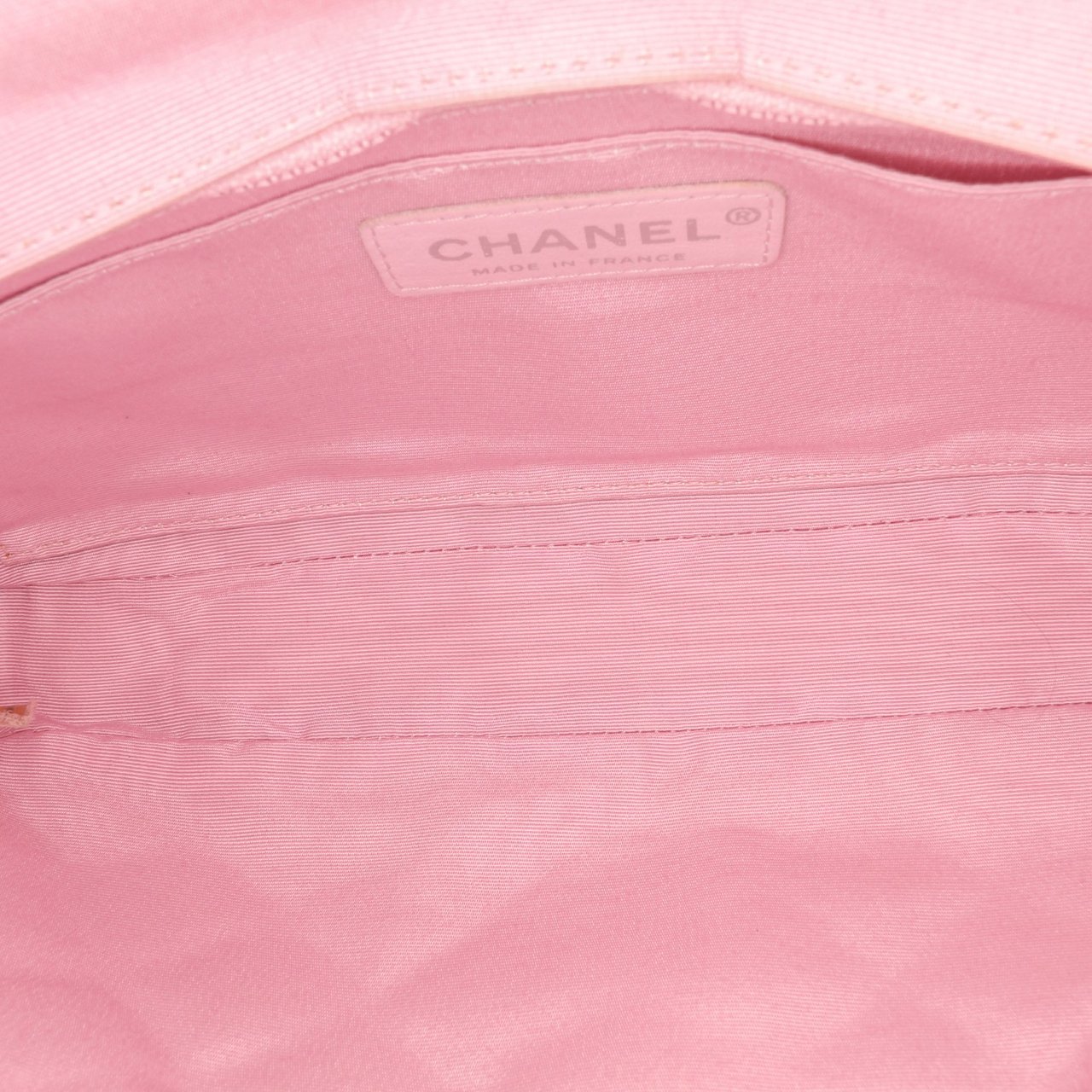 Chanel Small Quilted Jersey Ocean Drive Flap Roze