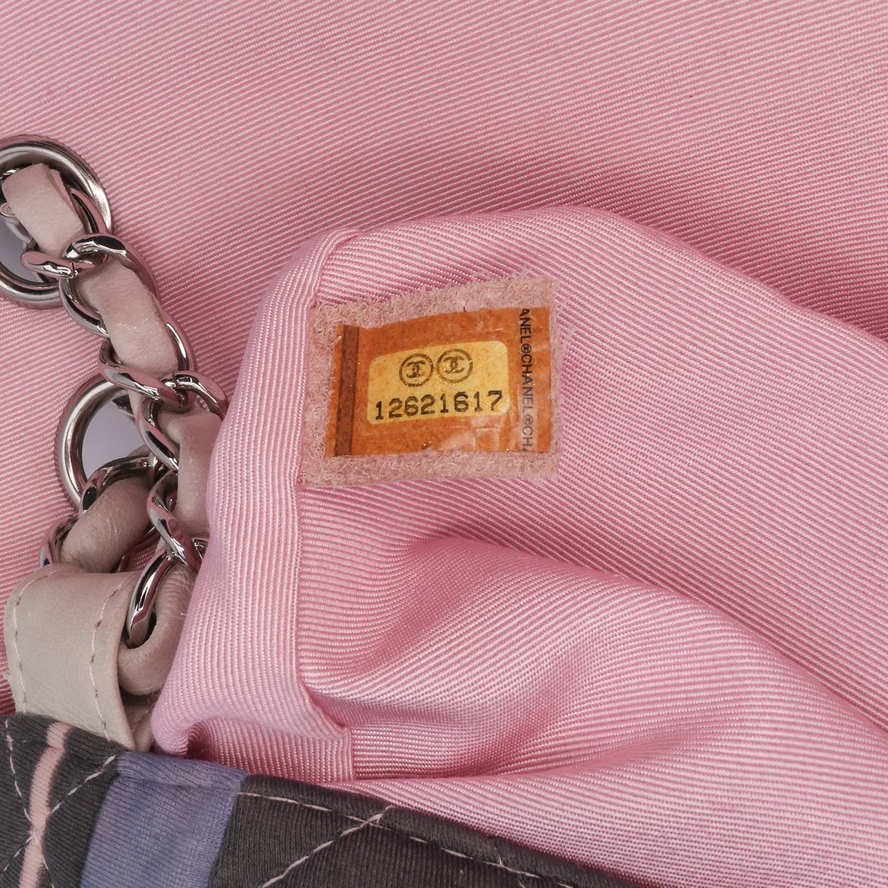 Chanel Small Quilted Jersey Ocean Drive Flap Roze