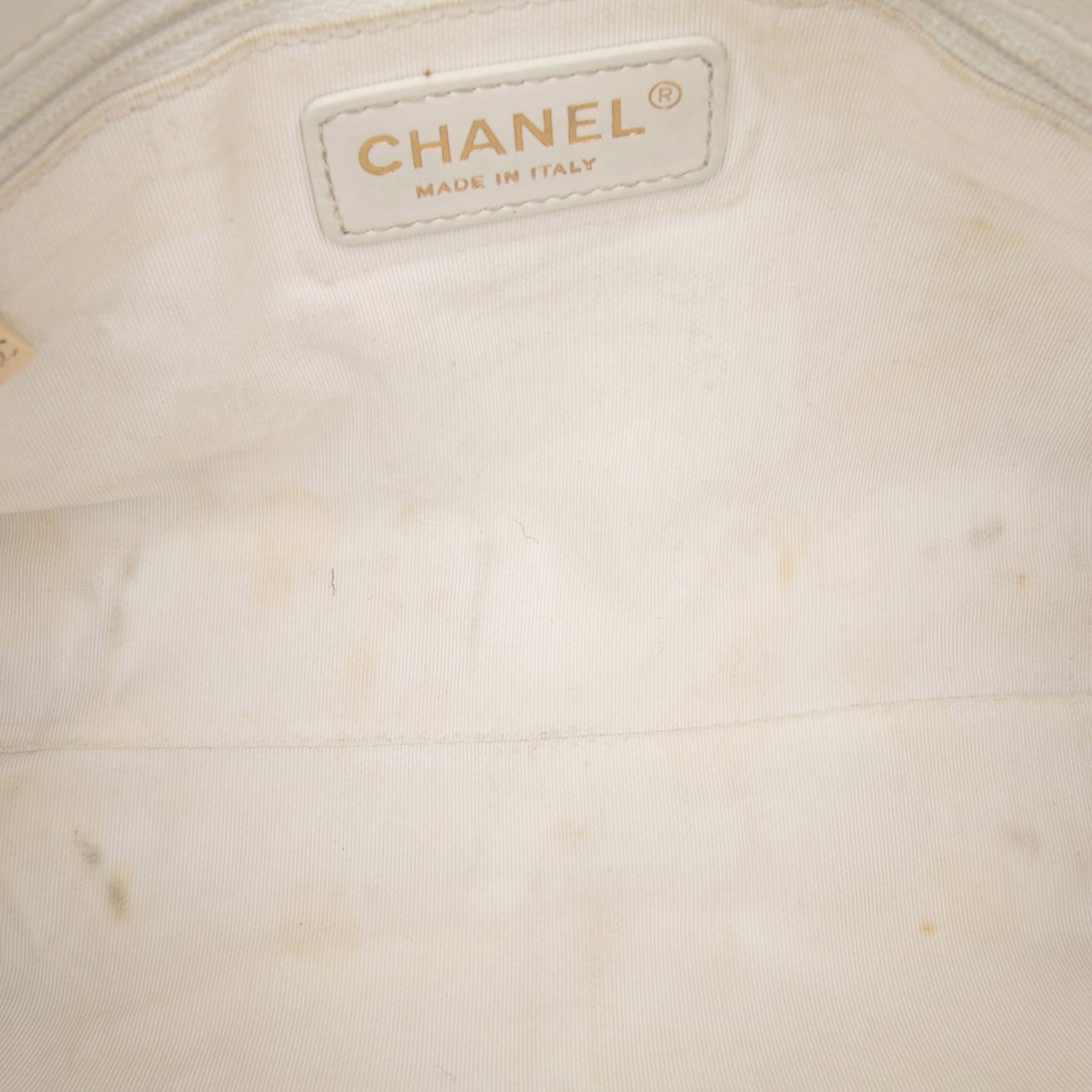 Chanel Medium Stitched Calfskin Covered CC Flap Wit
