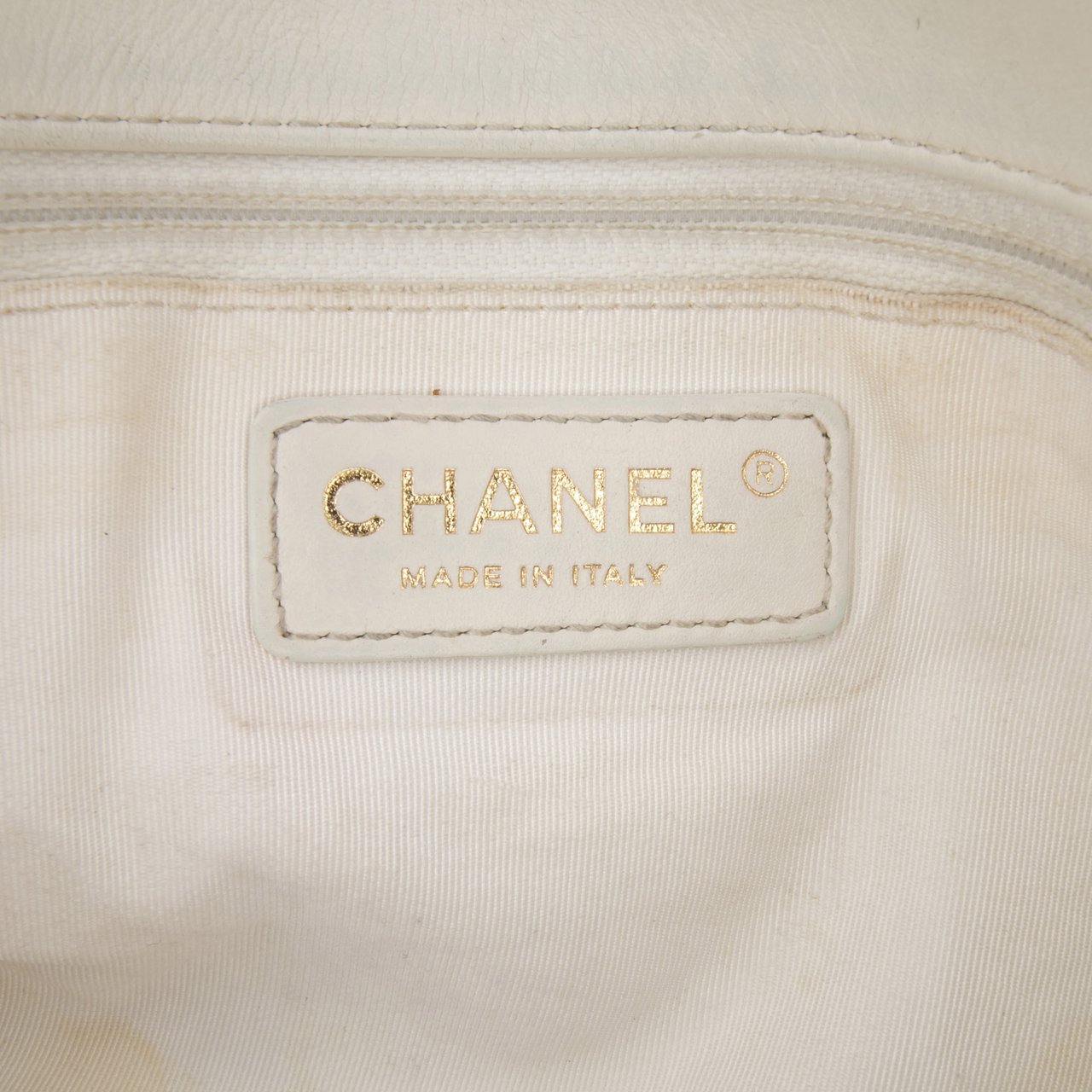 Chanel Medium Stitched Calfskin Covered CC Flap Wit
