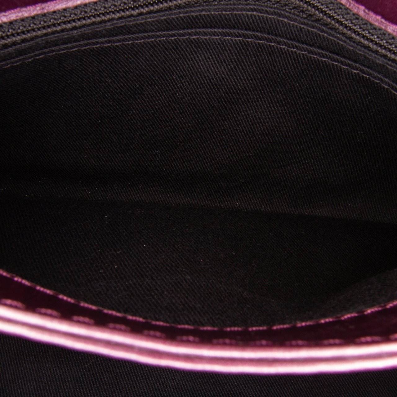 Chanel Aged Calfskin Lady Pearly Flap Paars