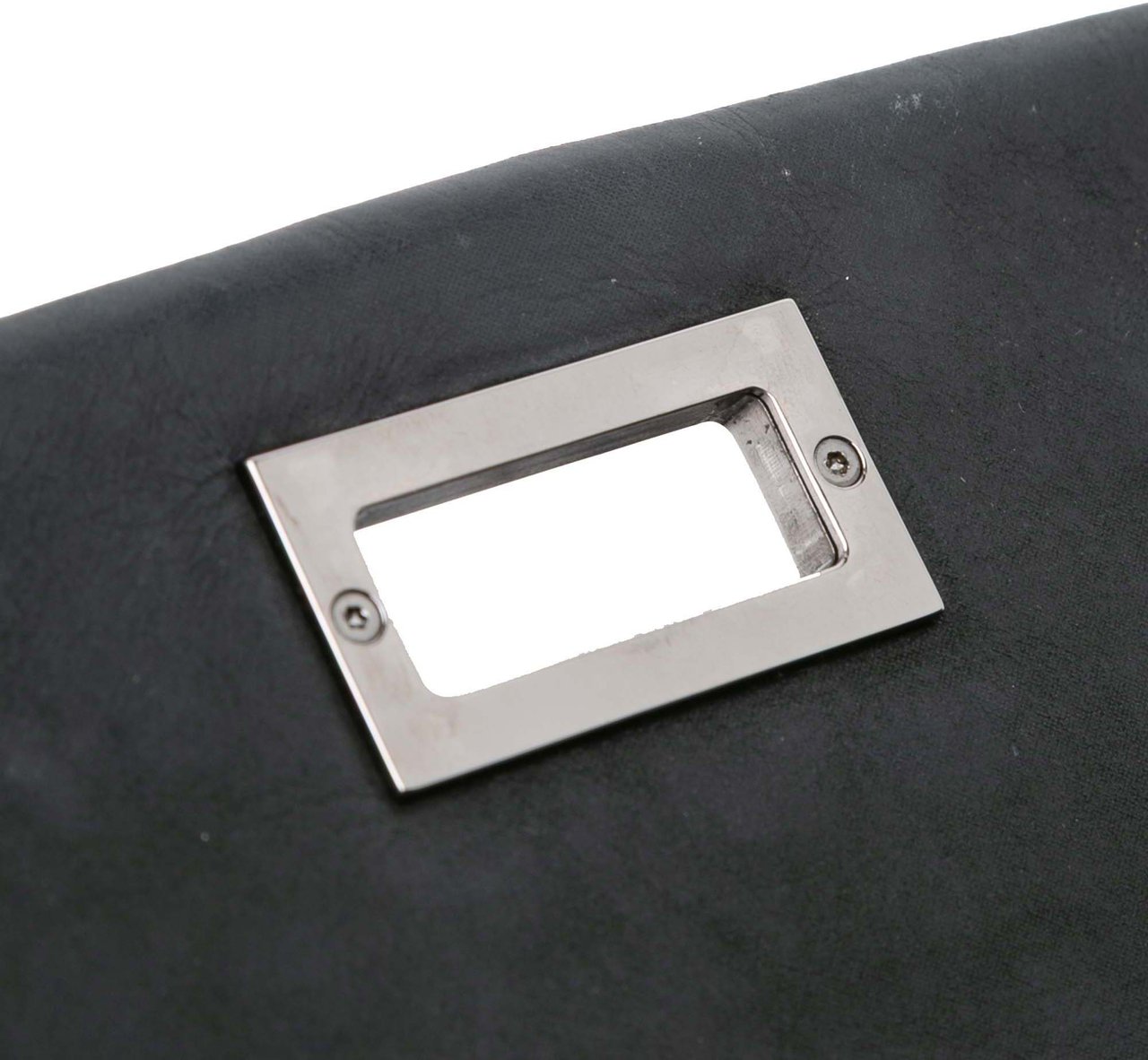 Chanel Chocolate Bar Iridescent Calfskin Bubble Flap Zwart