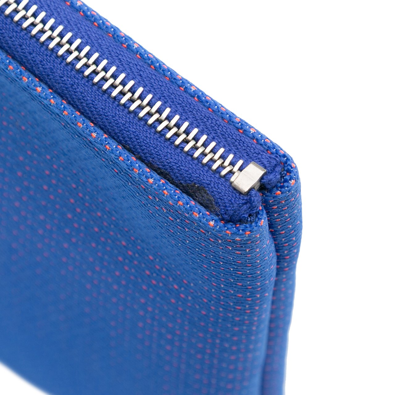 Chanel Medium Tweed Deauville O Case Clutch Blauw