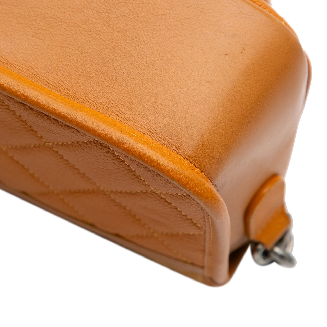 Chanel Small Quilted Iridescent Calfskin and Caviar Daily Carry Flap Oranje