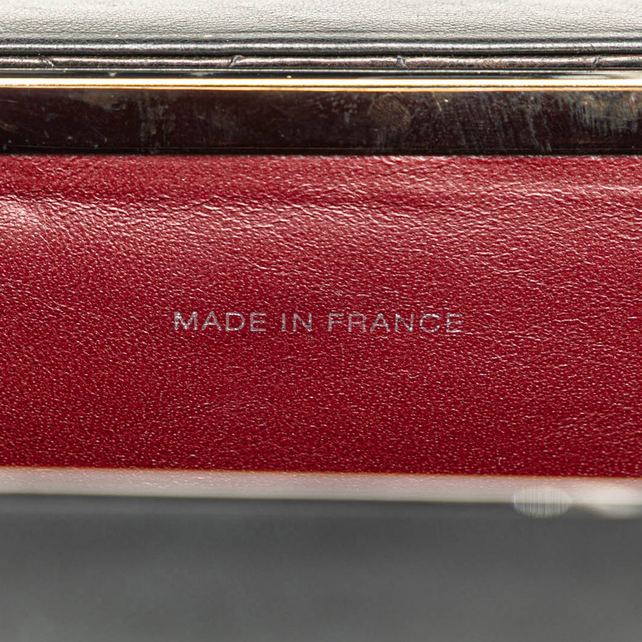 Chanel Quilted Lambskin Leather Box Bag Zwart