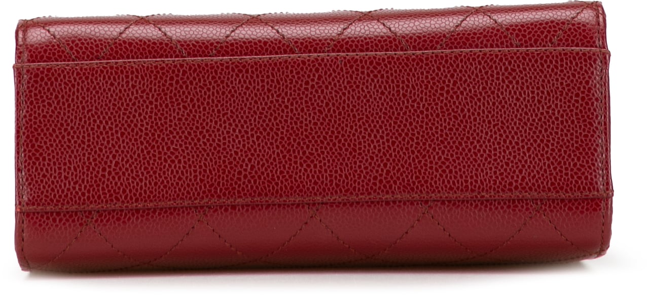 Chanel Reissue 2.55 Quilted Caviar Top Handle Flap Rood