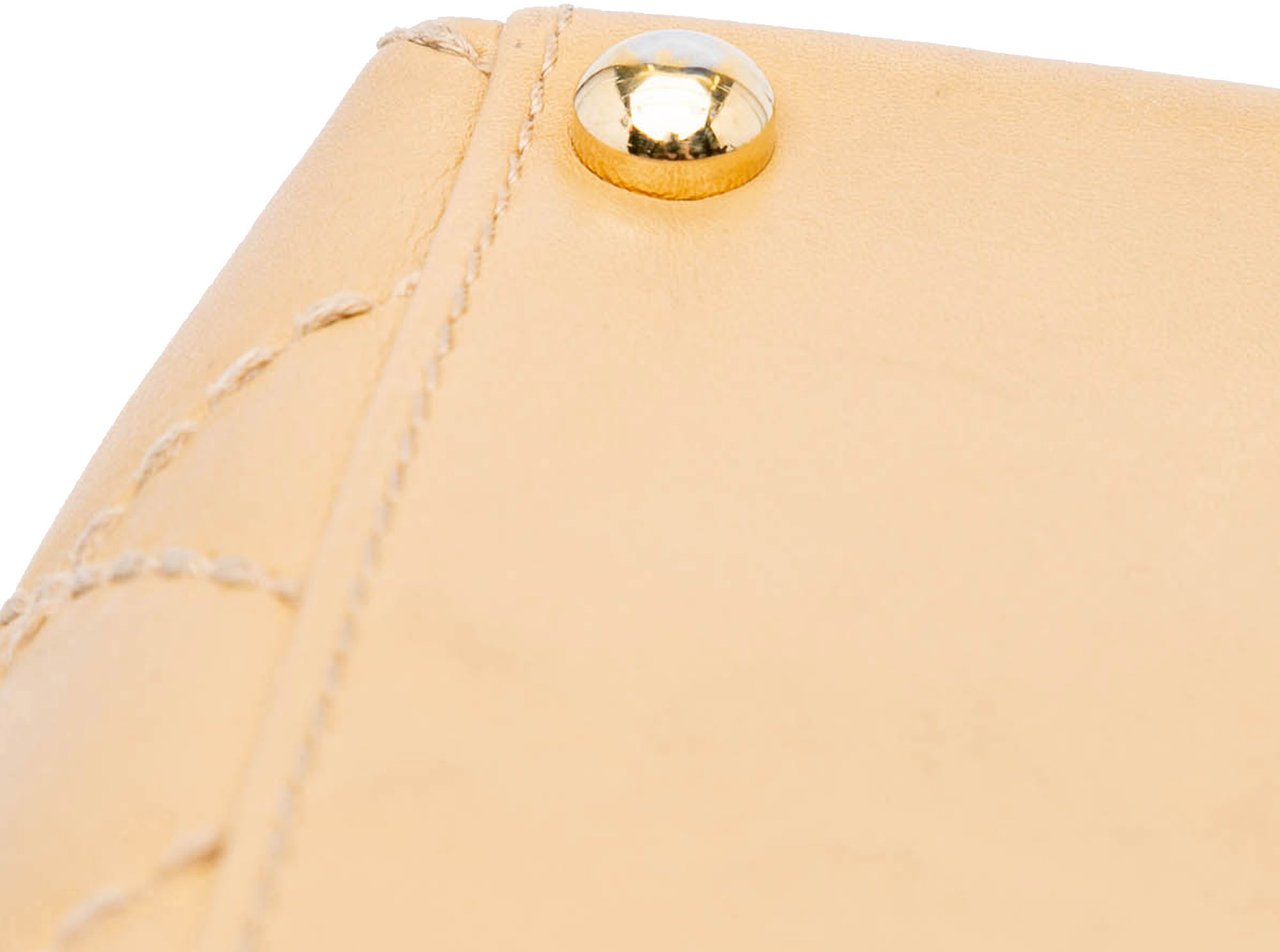 Chanel CC Wild Stitch Calfskin Handbag Bruin