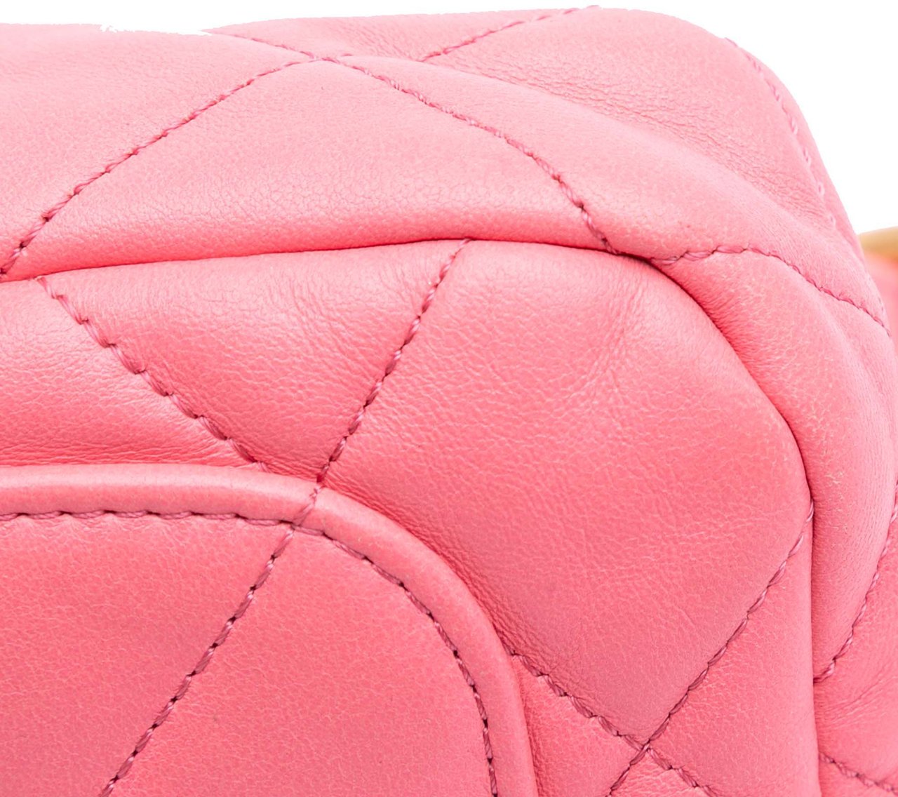 Chanel Mini Quilted Lambskin Funky Town Flap Roze