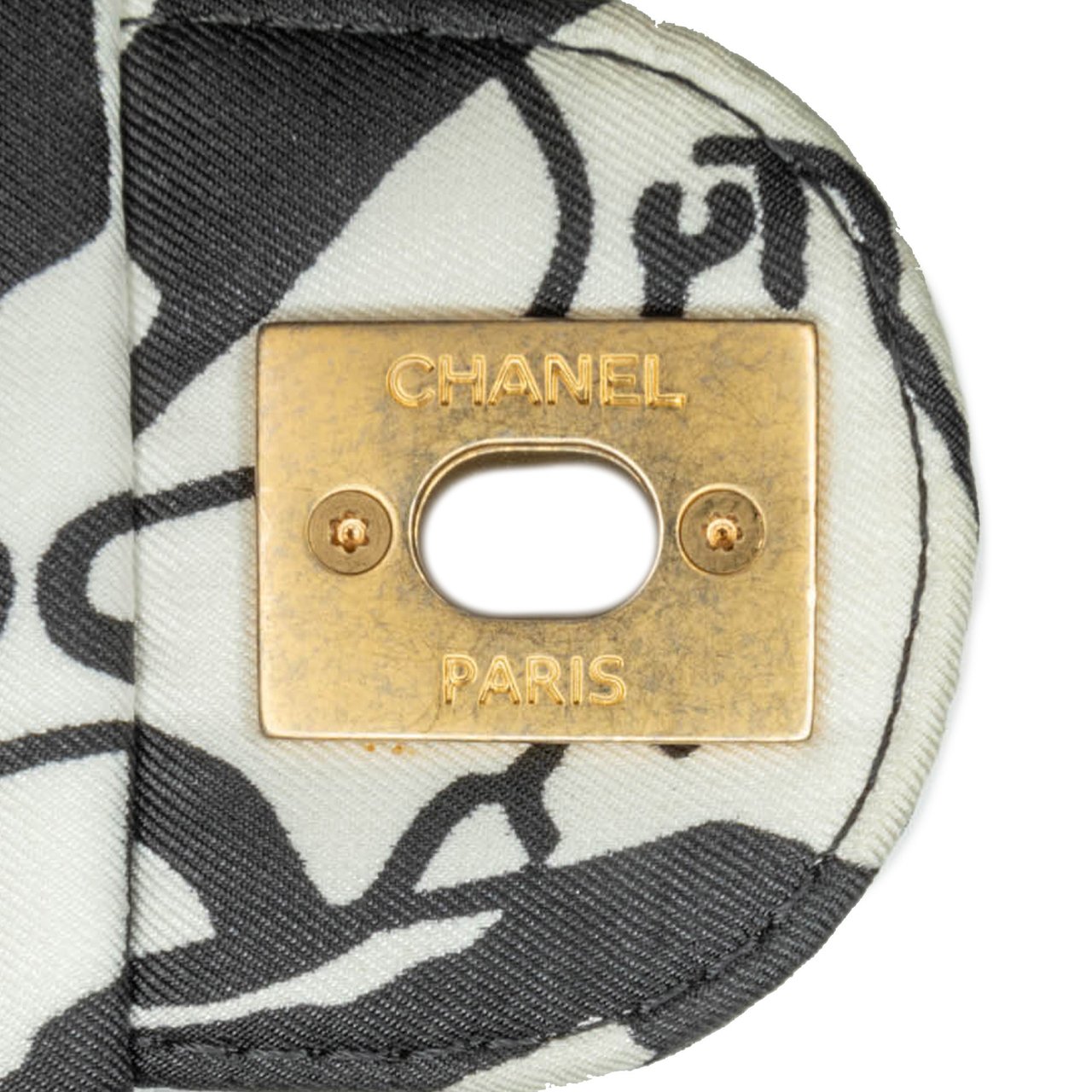 Chanel Mini Printed Canvas Deer Coco Flap Wit