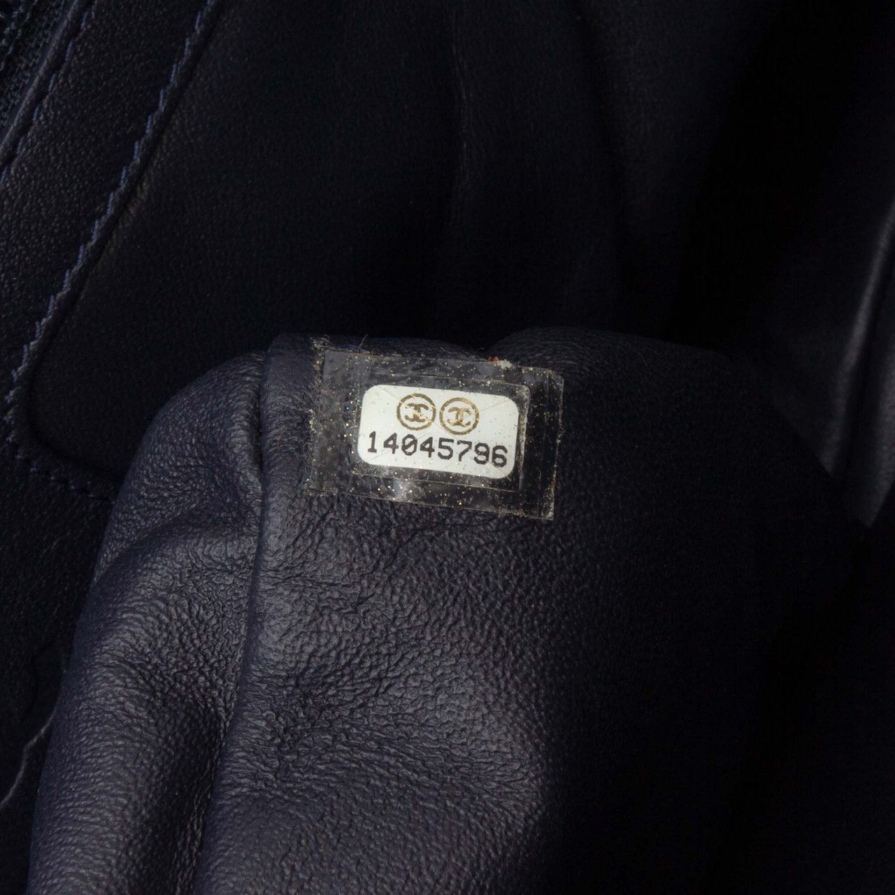 Chanel Quilted Caviar Coco Cocoon Bowler Bag Wit