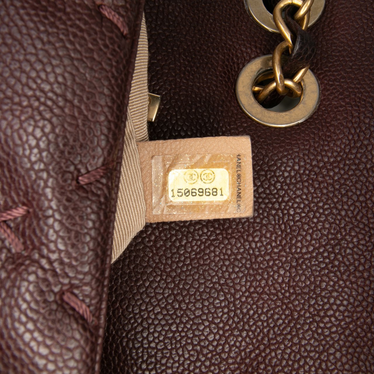 Chanel Caviar Wild Stitch Flap Rood