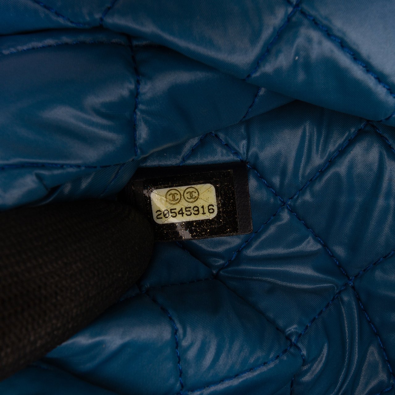 Chanel Paris Dubai Medium Printed Canvas Cosmetic Case Wit