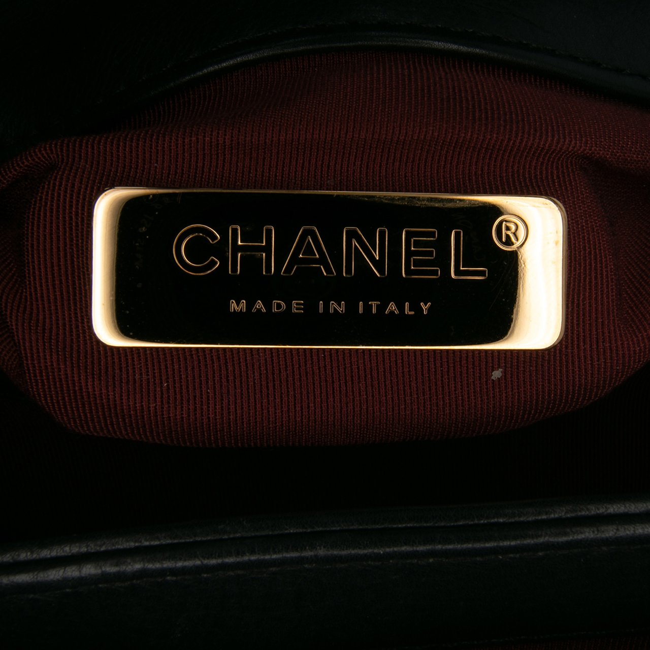 Chanel Mini Quilted Calfskin Pearl CC Accordion Flap Zwart