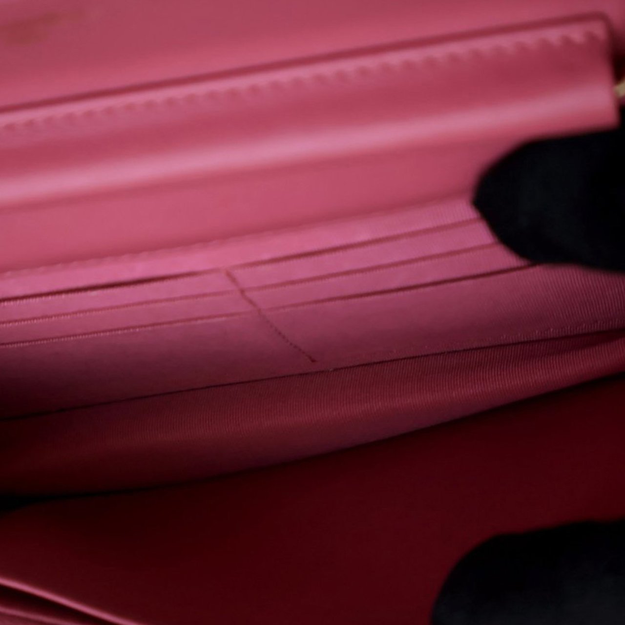 Chanel Classic Lambskin Wallet on Chain Roze