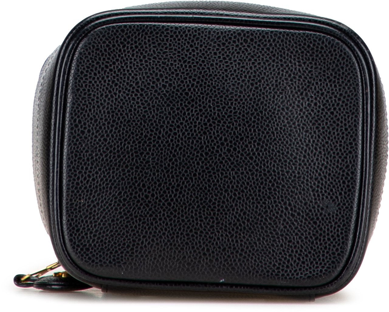 Chanel CC Caviar Vanity Bag Zwart