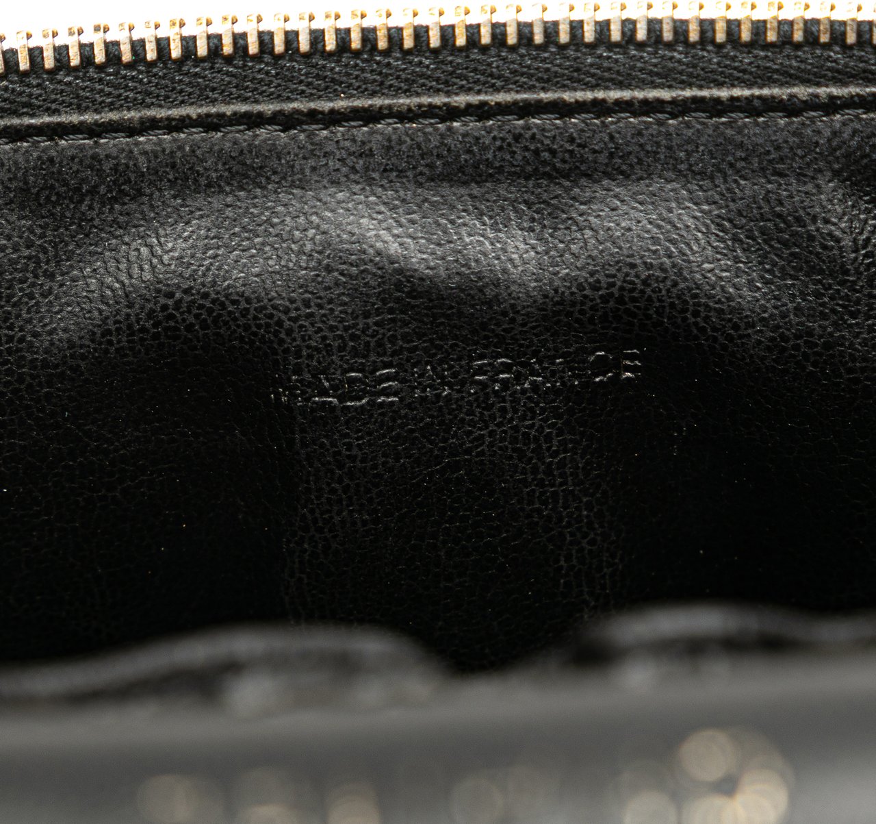 Chanel CC Caviar Vanity Bag Zwart