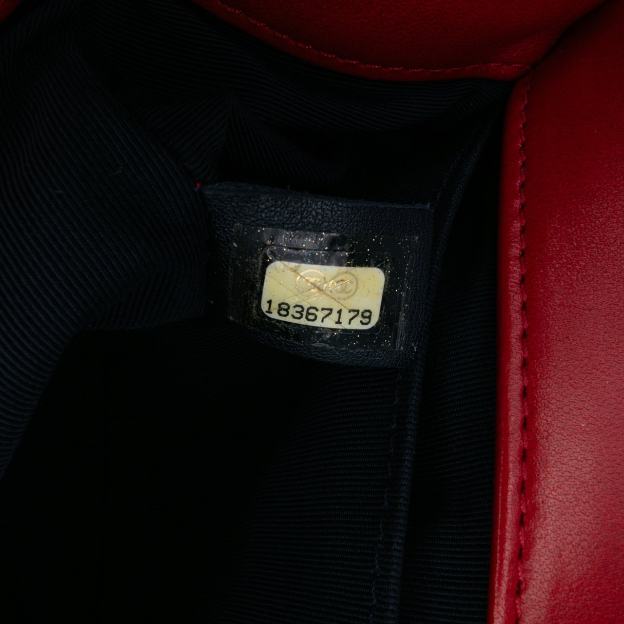 Chanel Old Medium Quilted Tweed and Velvet Boy Flap Rood