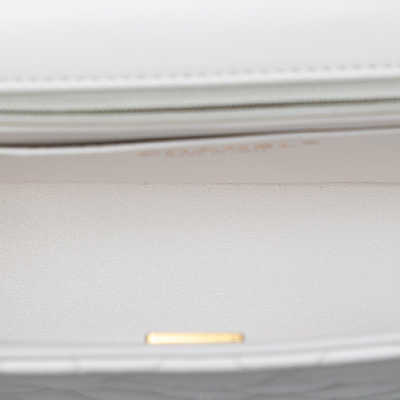 Chanel Mini Quilted Lambskin Coco Top Handle Bag Wit