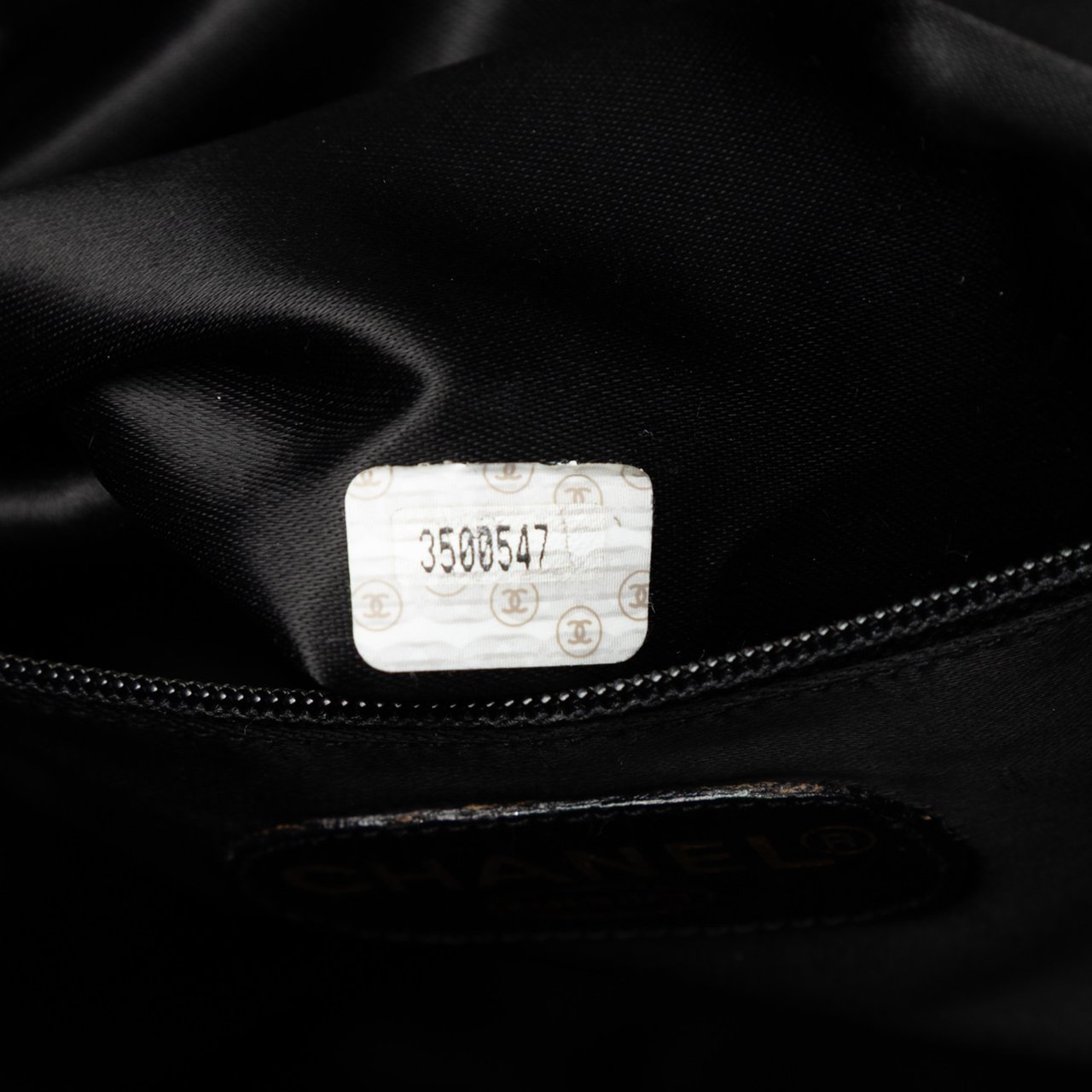 Chanel CC Caviar Shoulder Bag Zwart