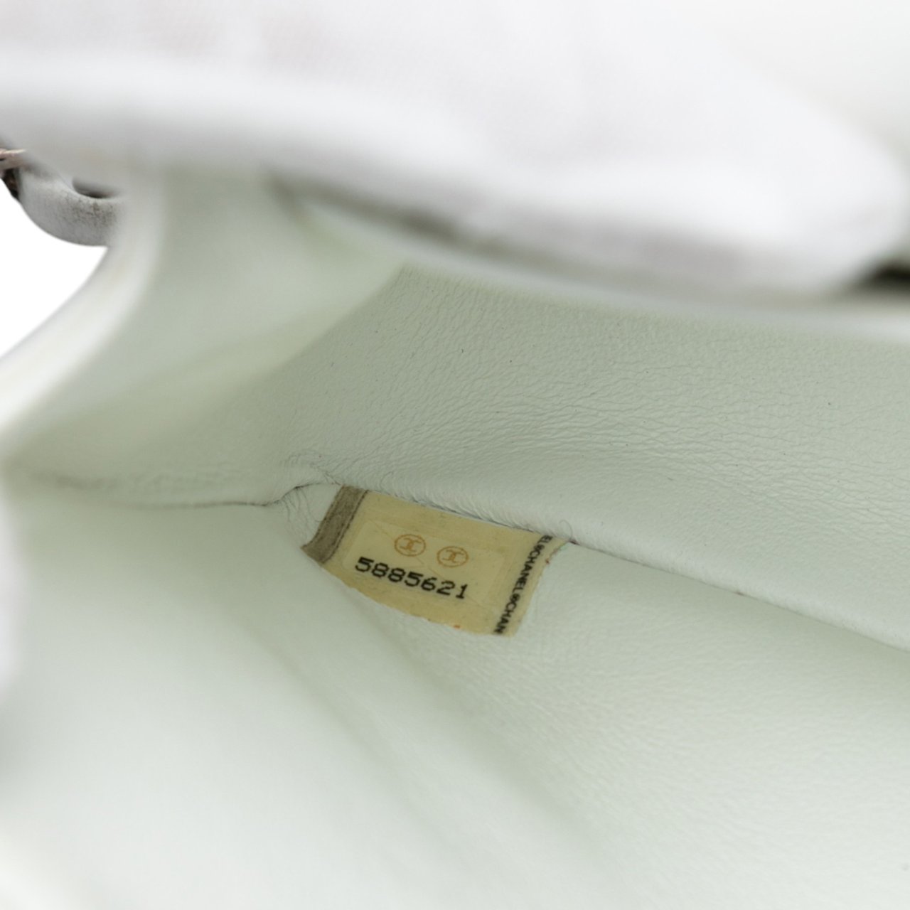 Chanel Medium Classic Lambskin Double Flap Wit