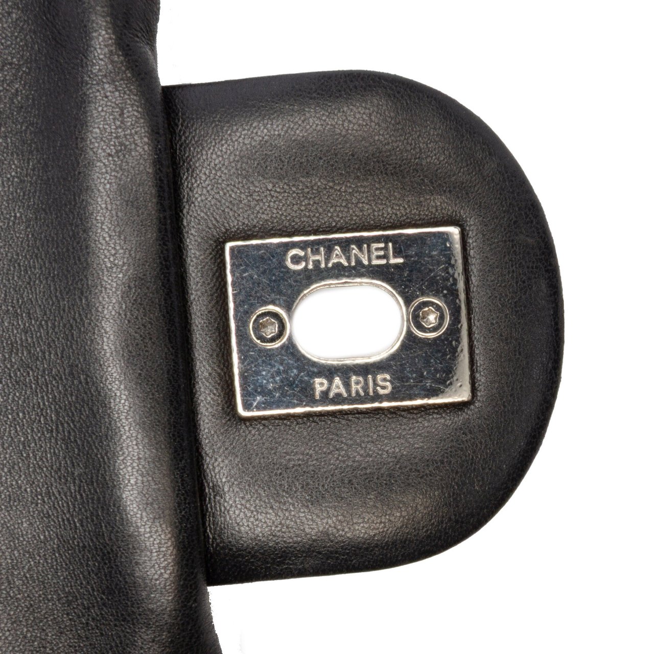 Chanel Medium Patent Lucky Symbols Flap Zwart