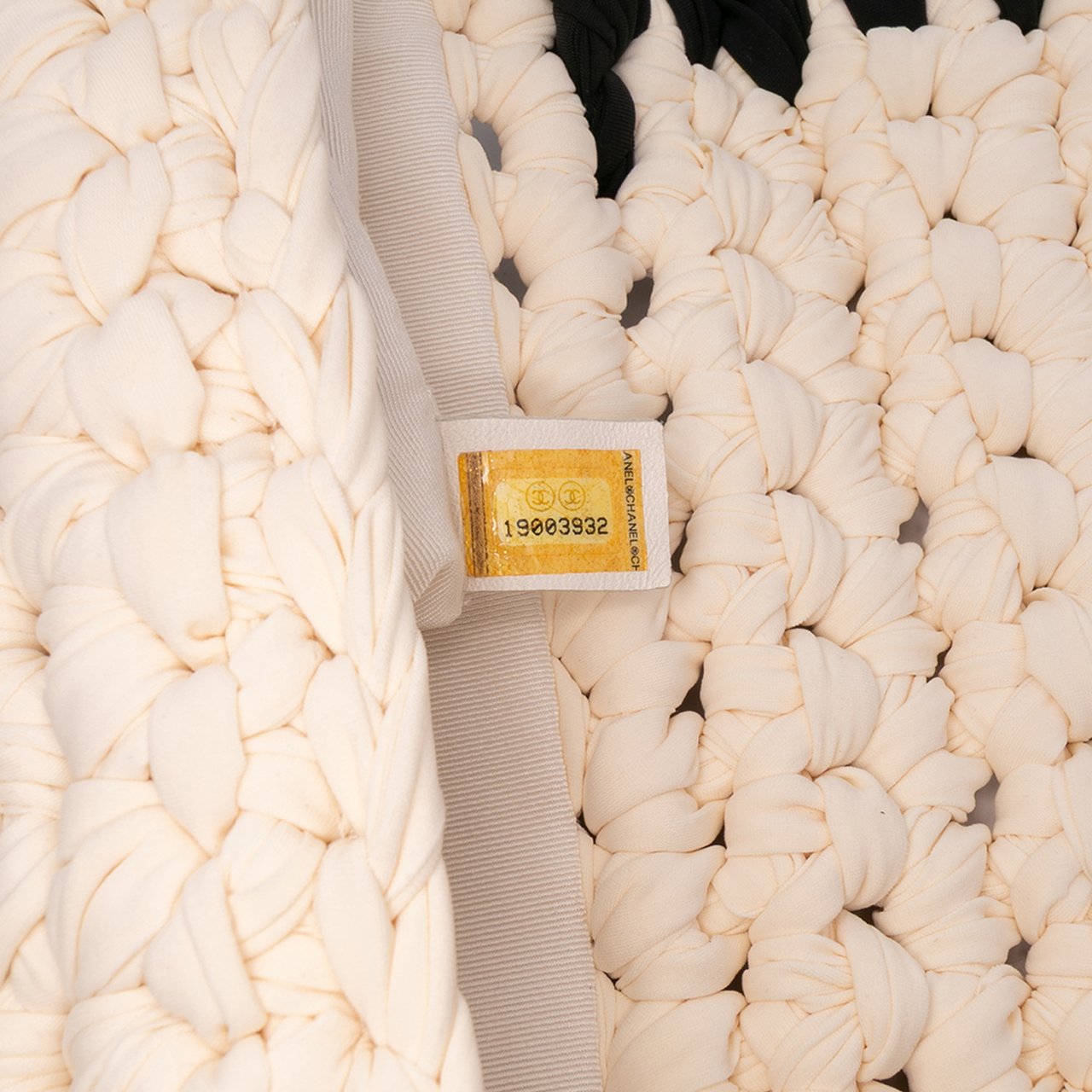 Chanel Neoprene Fancy Crochet Flap Wit