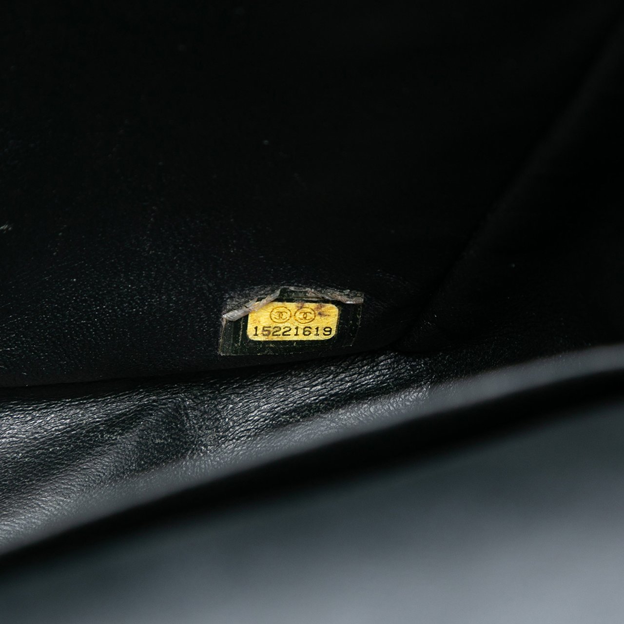 Chanel Maxi Classic Patent Double Flap Zwart